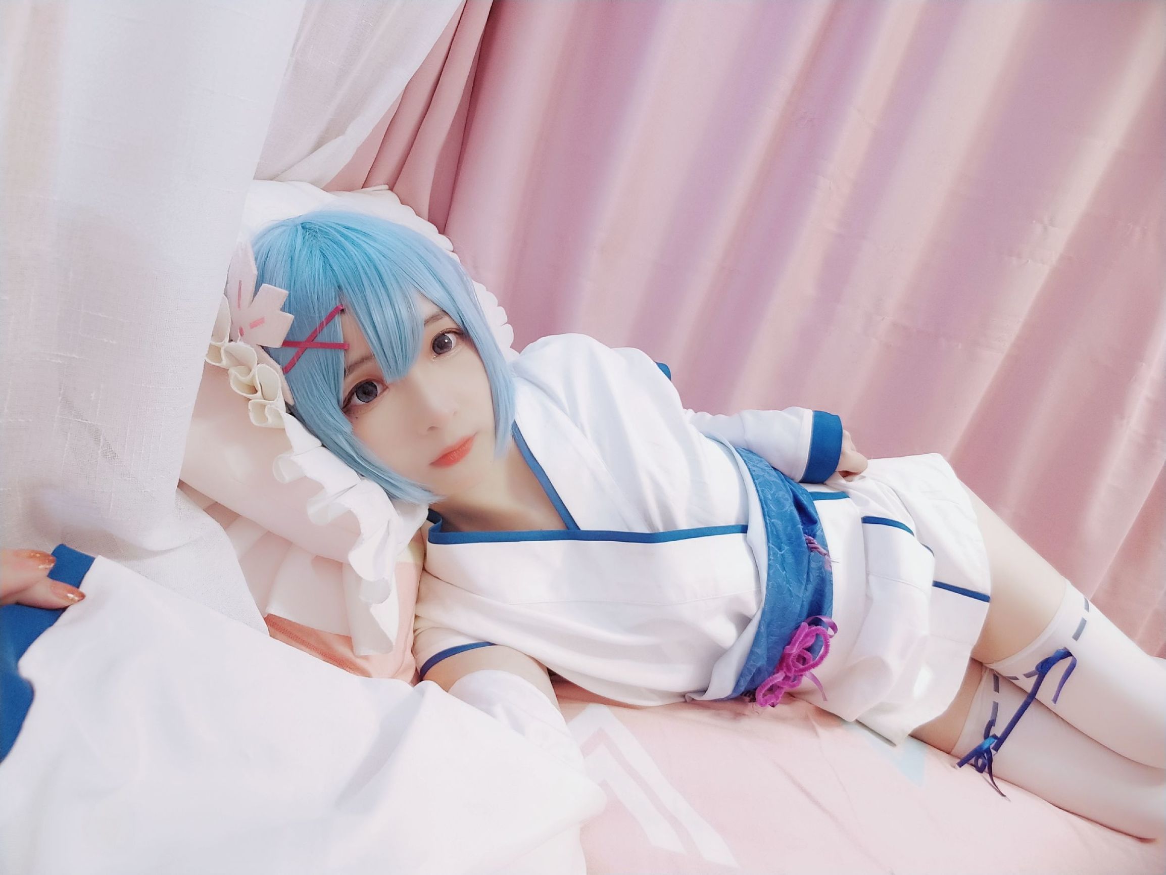 [COS福利]二次元美女古川kagura蕾姆幼年插图9